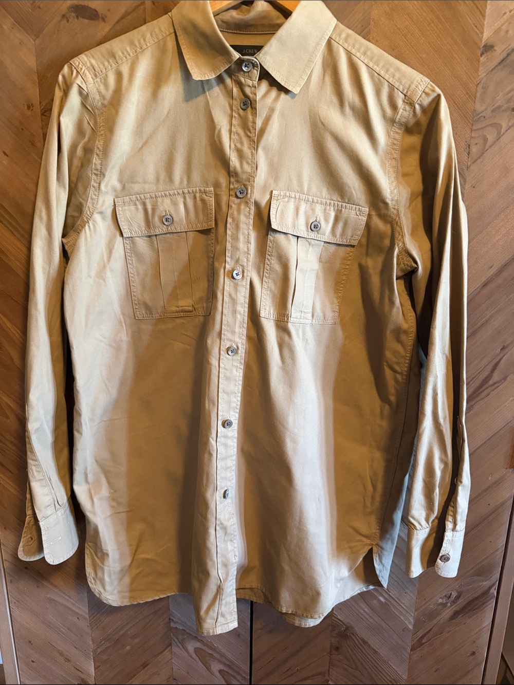 J.Crew women’s camp/safari shirt